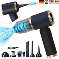 Support Pan European：4in1 13000Pa Cordless Mini Handheld Vacuum Cleaner Wet & Dry Battery Car Office Home DE